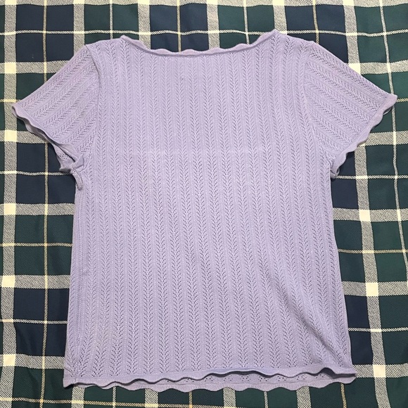 Wilfred Parcel Top in Soft Iris Size Medium - Picture 5 of 7